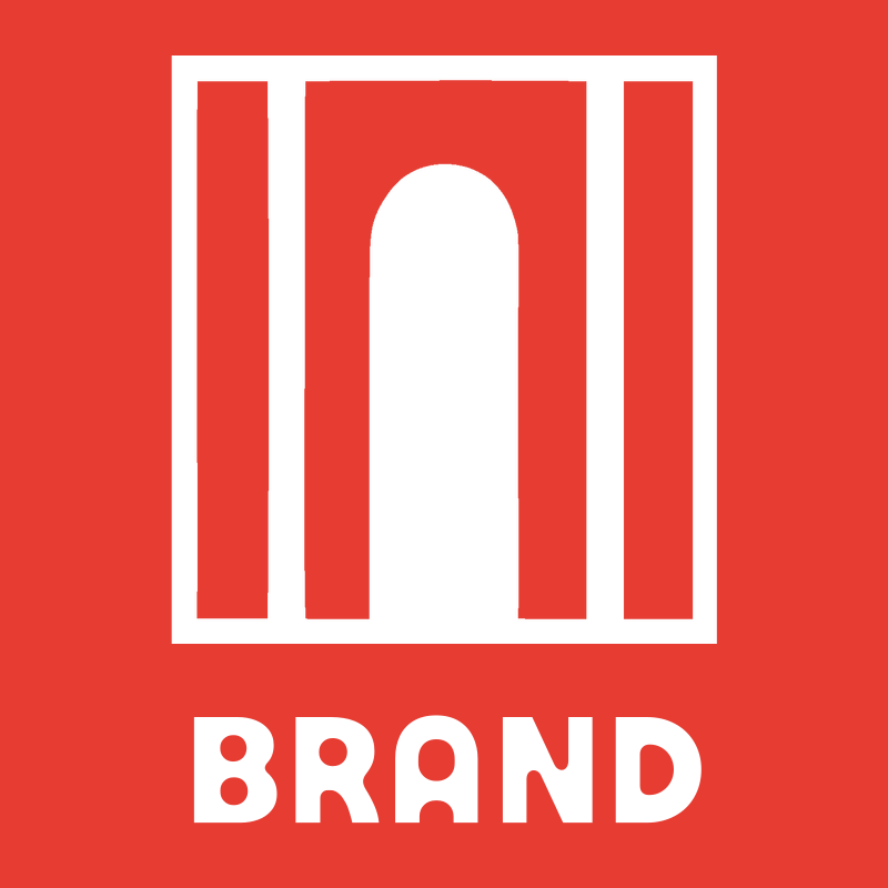 Blocky Arch Piano Keys Logo preview
