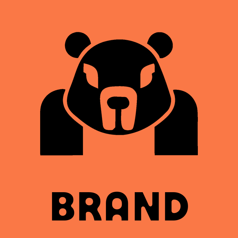 Blocky Bear Front-Face Mark preview