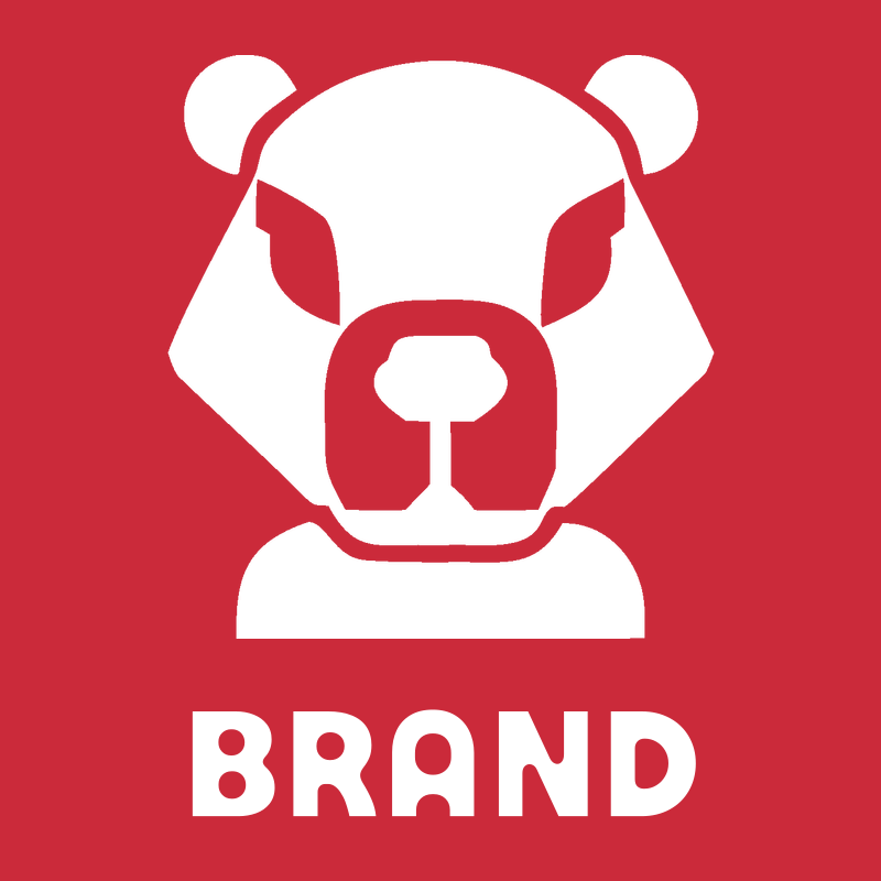Blocky Beaver Portrait Badge preview