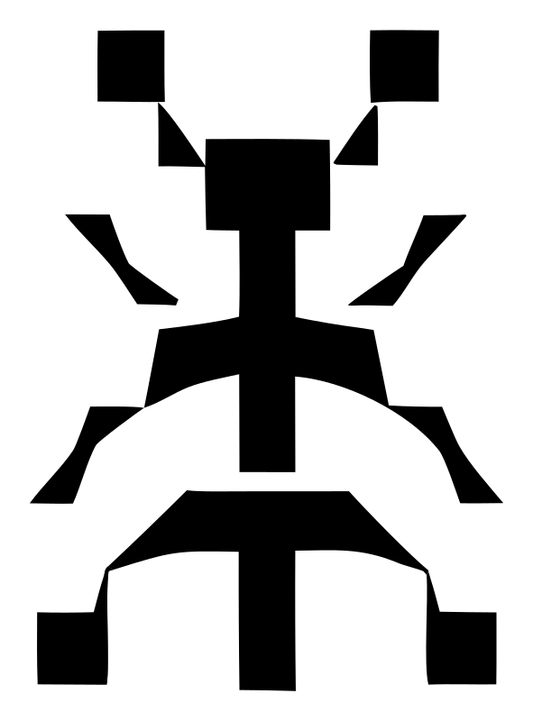 Blocky Beetle Pixel Mark