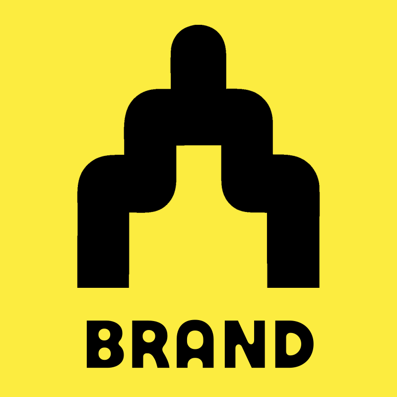 Blocky Bridge Pose Logo preview