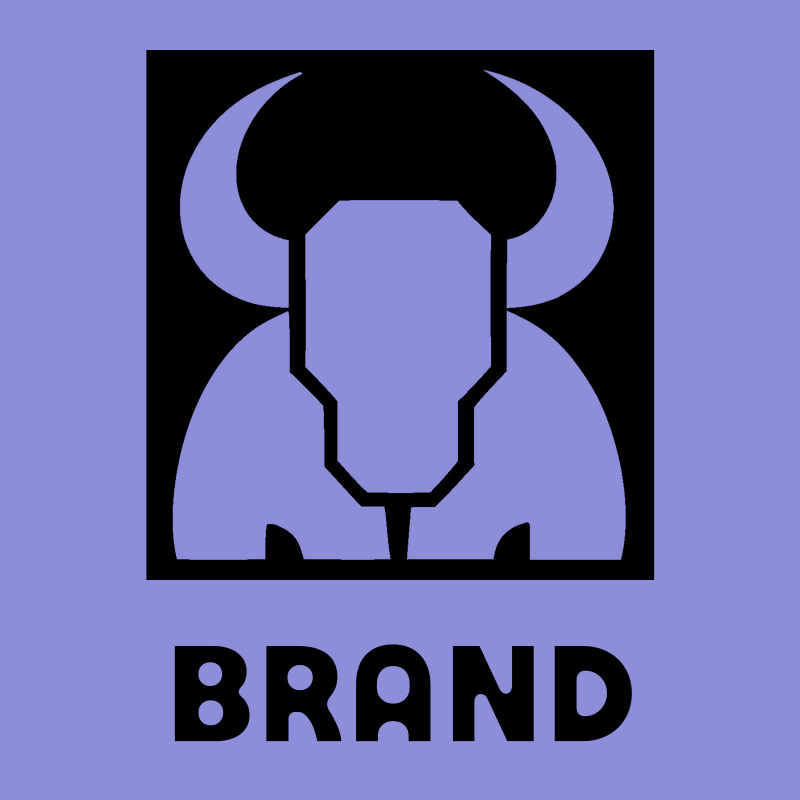 Blocky Bull Skull Emblem preview