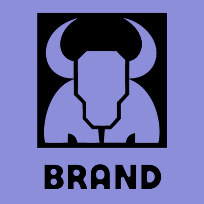 Blocky Bull Skull Emblem preview
