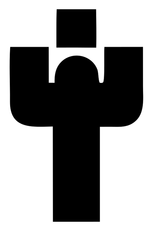 Blocky Cactus Pose Badge