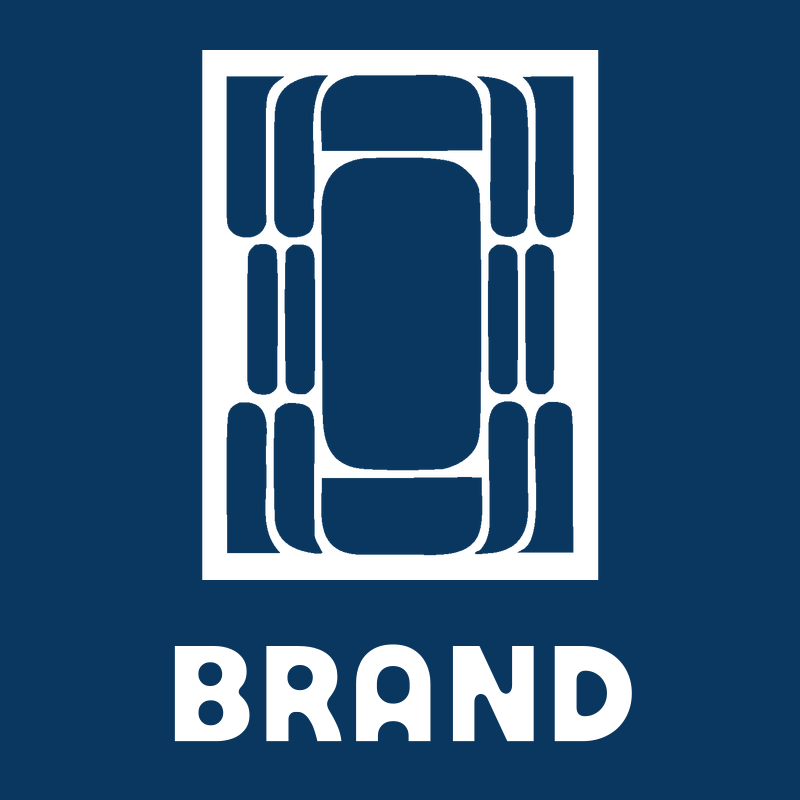 Blocky Car Top-Down Logo preview