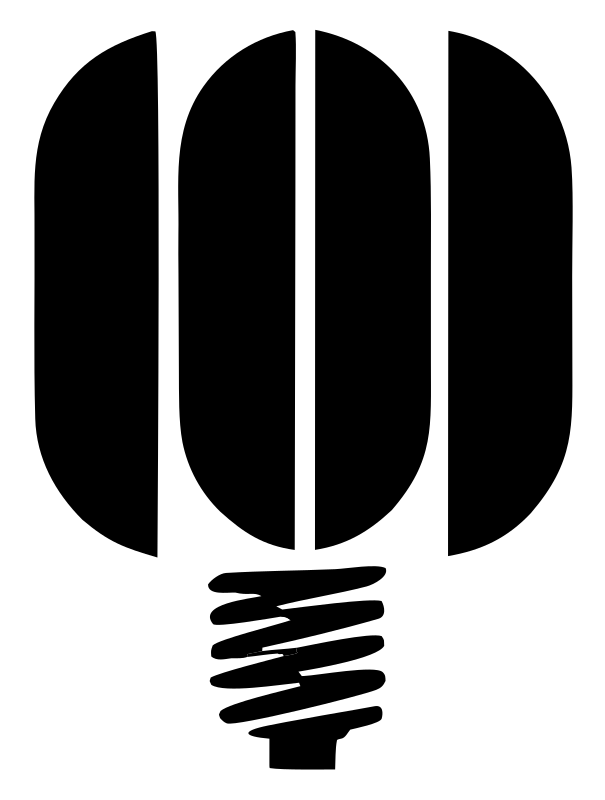 Blocky CFL Bulb Icon
