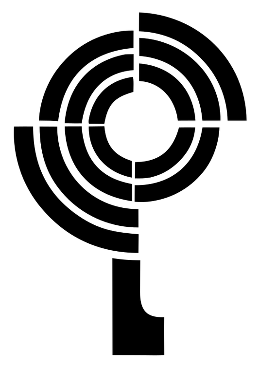 Blocky Concentric Loupe Icon