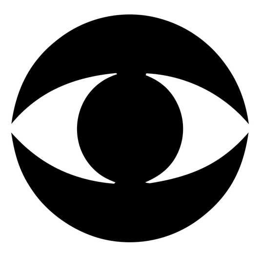 Blocky Eye Circle Logo