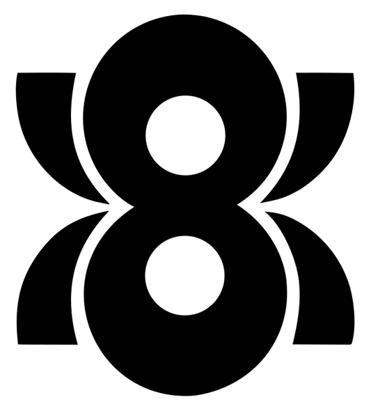 Blocky Figure Eight Signal Mark