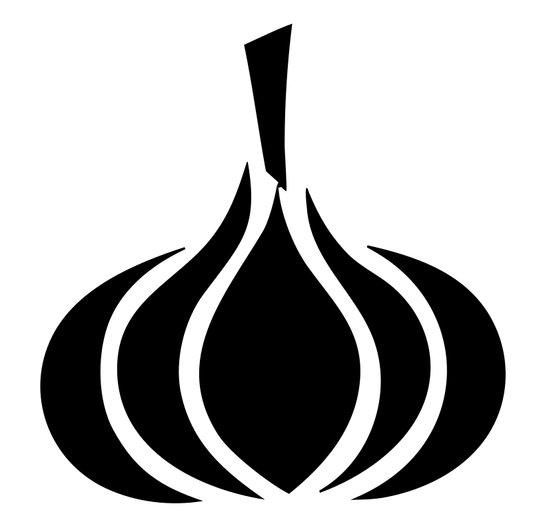 Blocky Garlic Bulb Mark