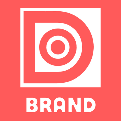 Blocky Letter D Compass Mark preview