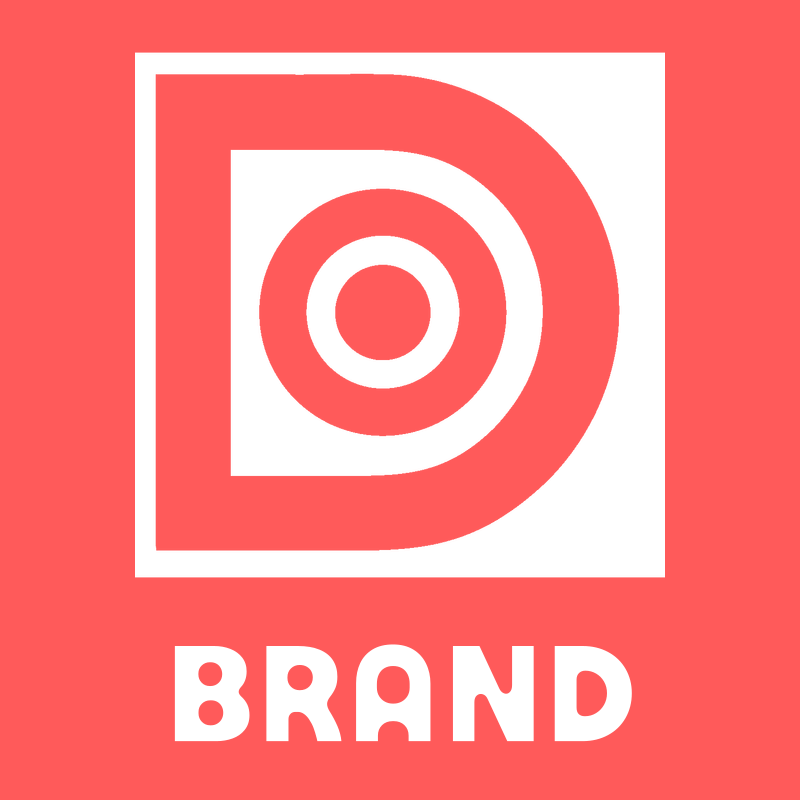 Blocky Letter D Compass Mark preview