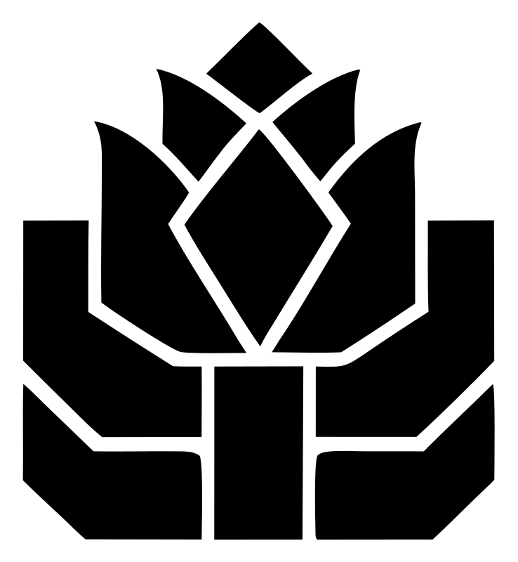 Blocky Lotus Bloom Emblem