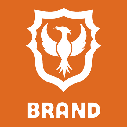 Blocky Phoenix Shield Badge preview