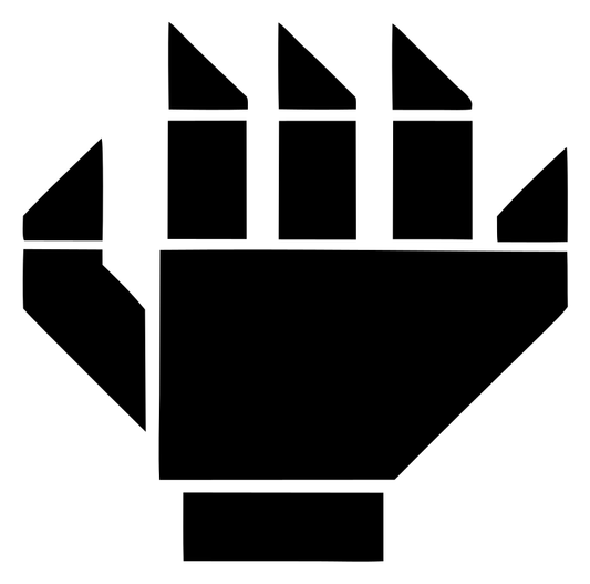 Blocky Robot Fist Icon