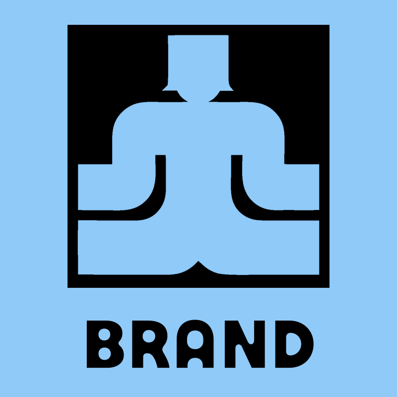 Blocky Seated Figure Badge preview