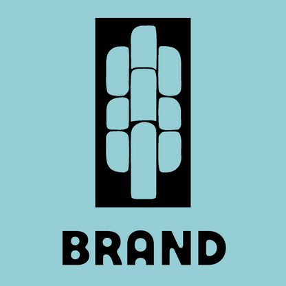 Blocky Tire Tread Logo preview