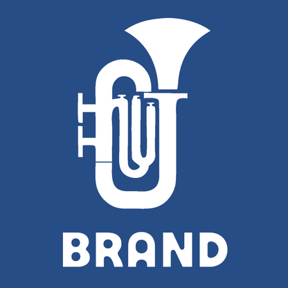 Blocky Tuba Side View Logo preview