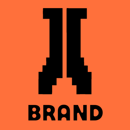 Blocky Twin Pillar Logo preview