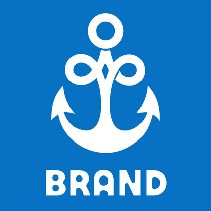 Bold Anchor Scroll Mark preview