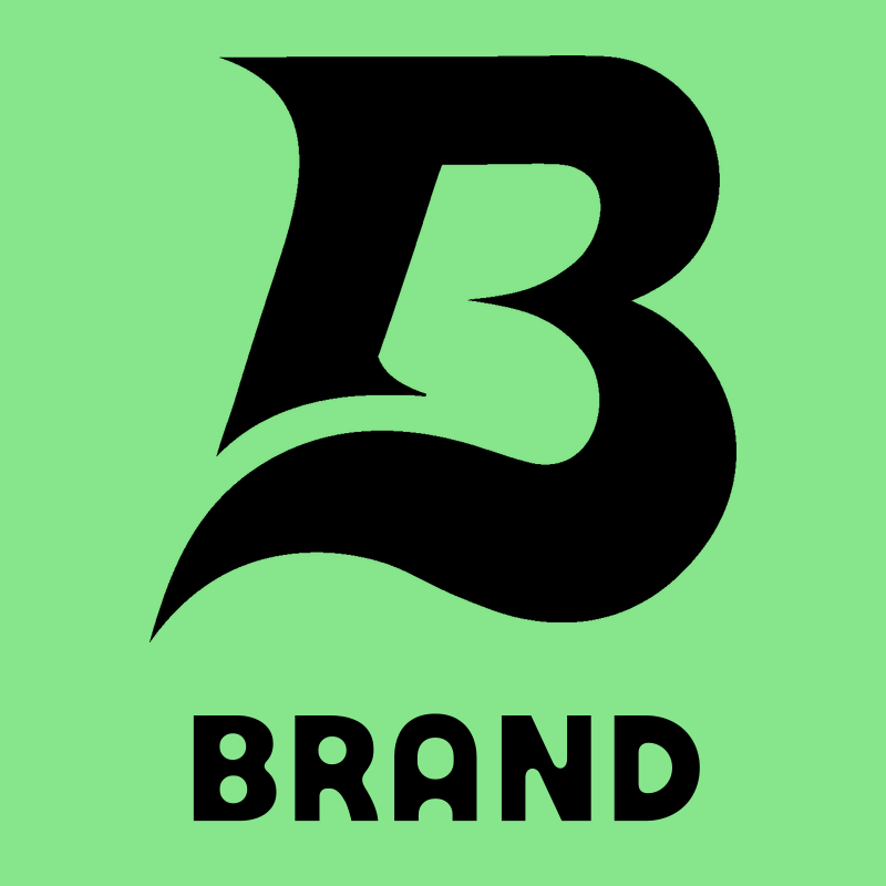 Bold B Letter Football Mark preview