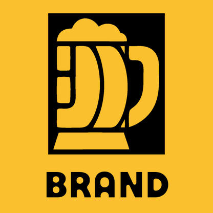 Bold Beer Mug Logo preview