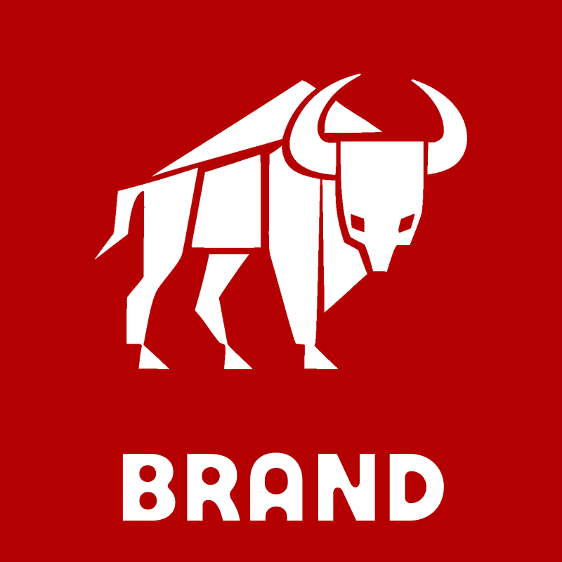 Bold Bison Standing Emblem preview
