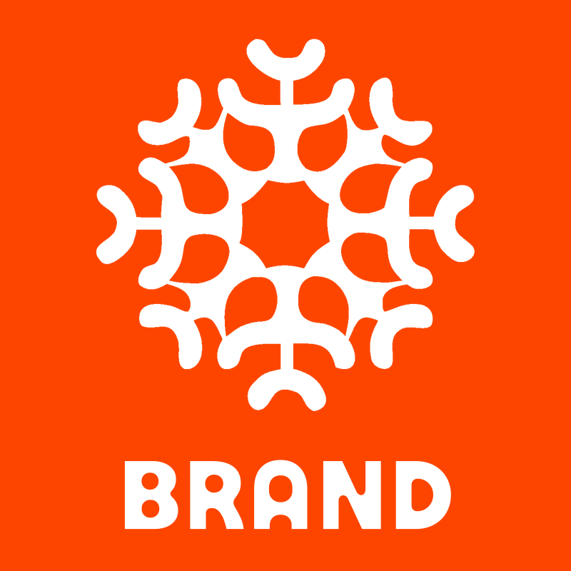 Bold Branching Snowflake Crest preview