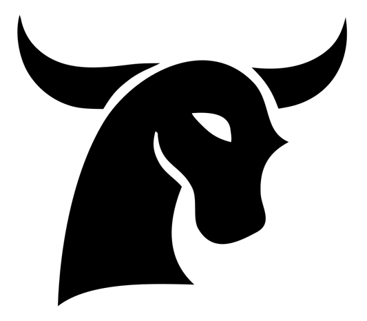 Bold Bull Head Logo