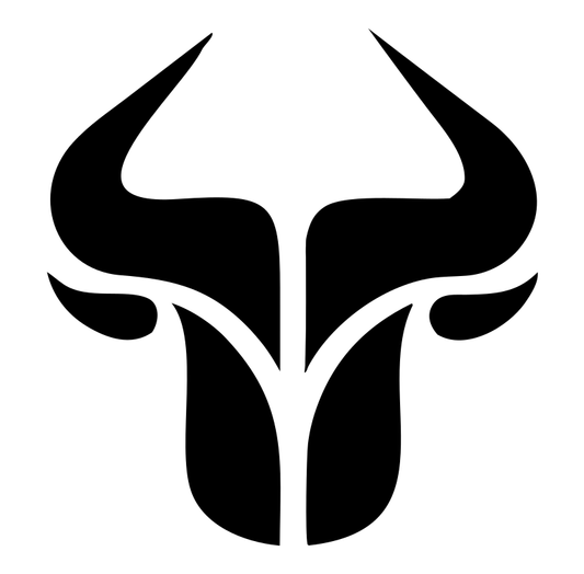 Bold Bull Skull Emblem