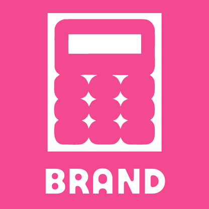 Bold Calculator Keypad Icon preview