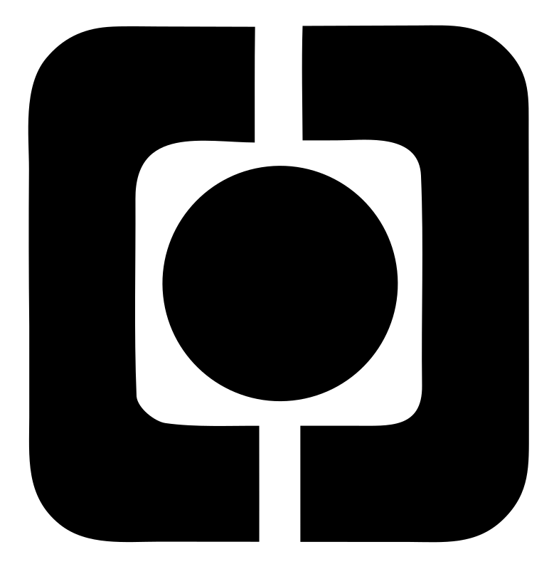 Bold Circle Square Music Emblem