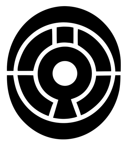 Bold Circular Shield Emblem