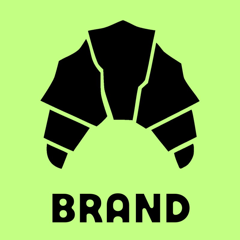 Bold Croissant Segmented Icon preview