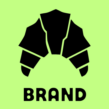 Bold Croissant Segmented Icon preview