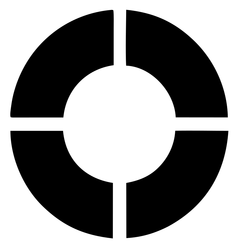 Bold Crosshair Ring Mark