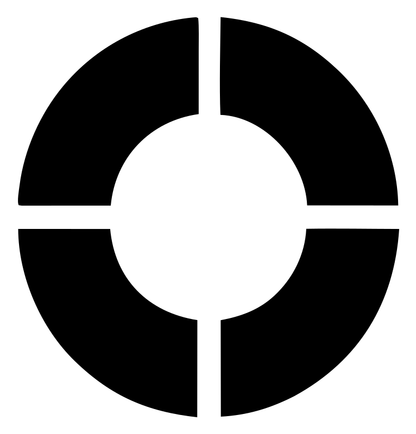 Bold Crosshair Ring Mark