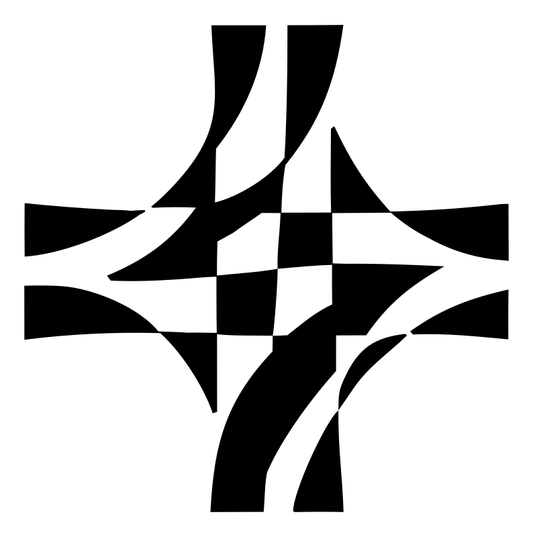 Bold Crossroads Intersection Mark