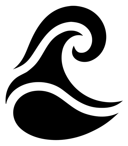 Bold Curl Swell Icon