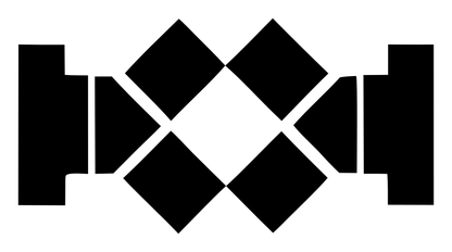 Bold Diamond Grid Drone Mark