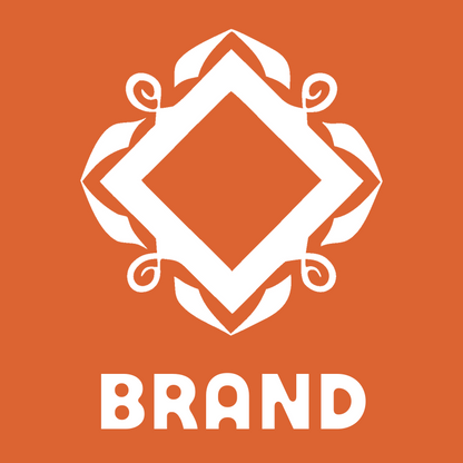 Bold Diamond Scroll Frame Crest preview