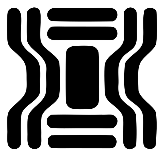 Bold DNA Strand Logo