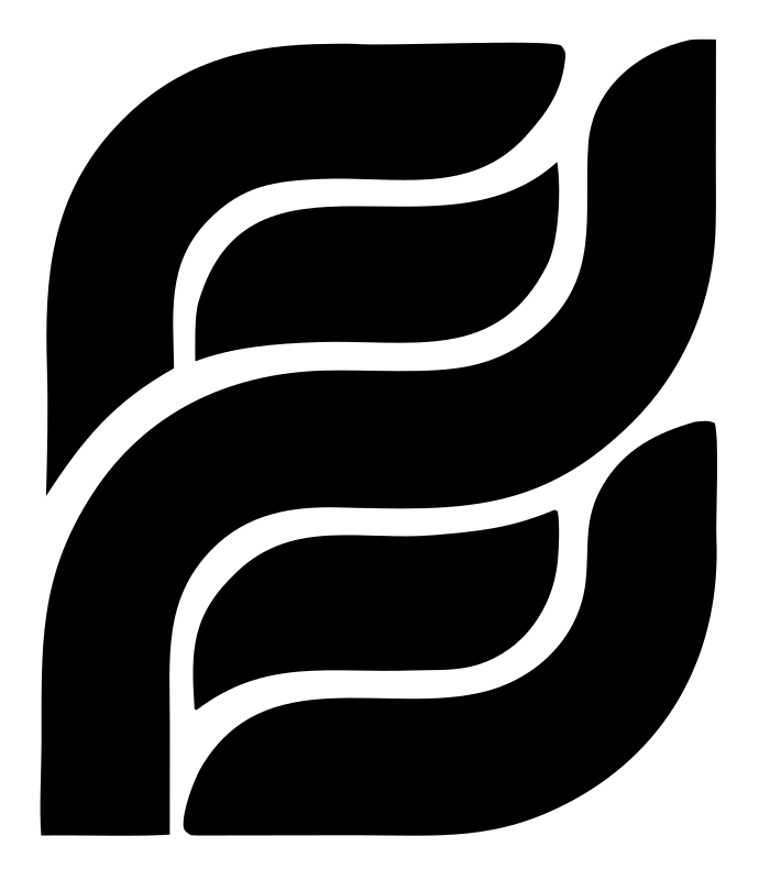 Bold Double Leaf Mark