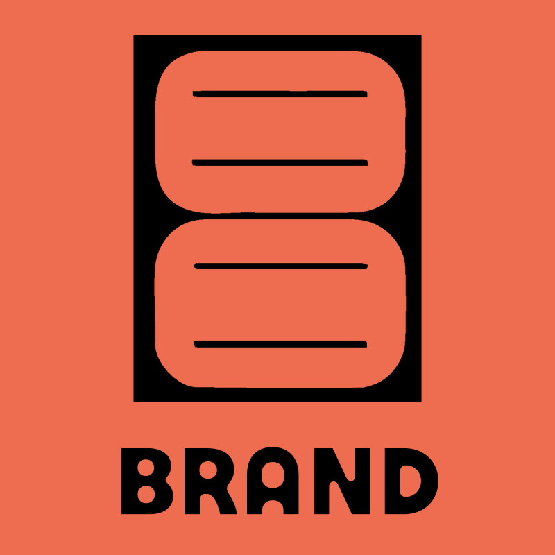 Bold Dual Panel Calculator Crest preview