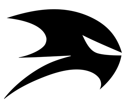 Bold Eagle Head Football Mark