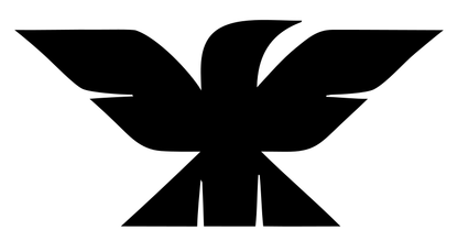 Bold Eagle Spread Wings Mark