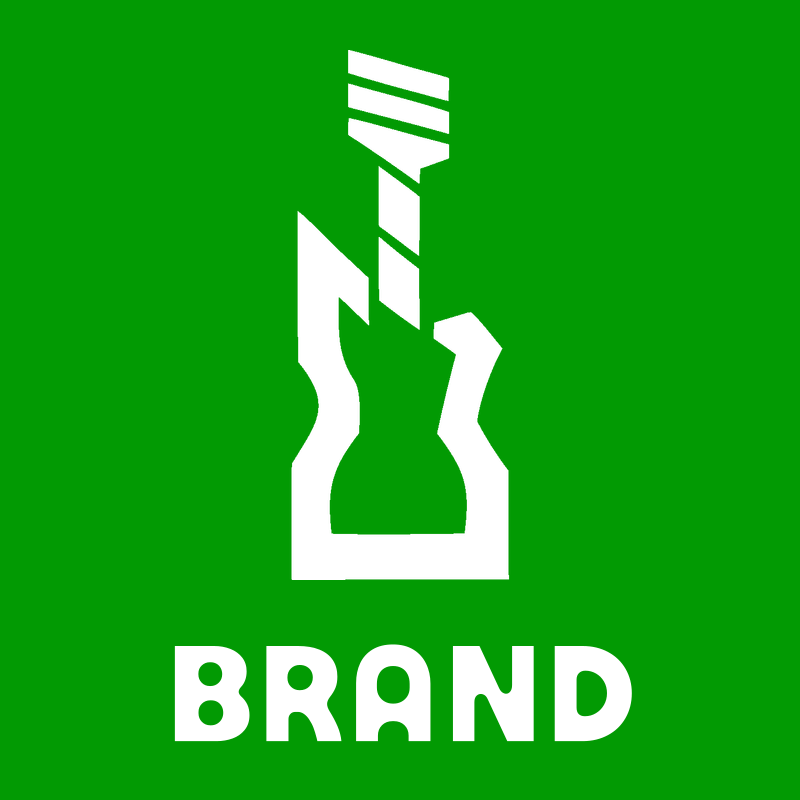 Bold Electric Guitar Crest preview