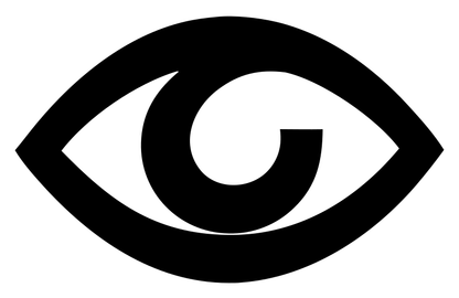 Bold Eye Iris Icon