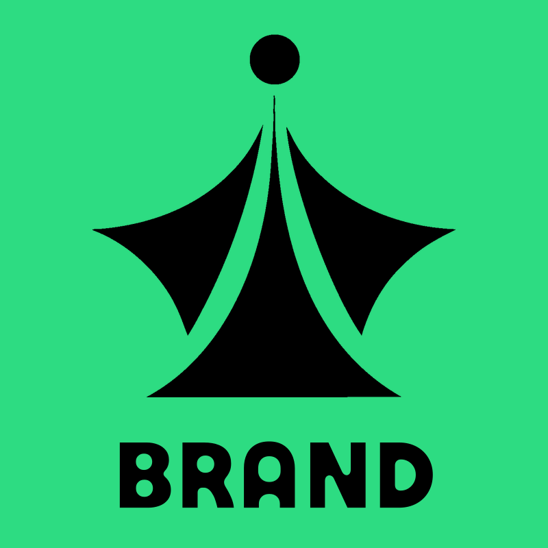 Bold Figure Compass Emblem preview