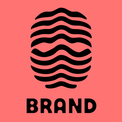 Bold Fingerprint Oval Badge preview